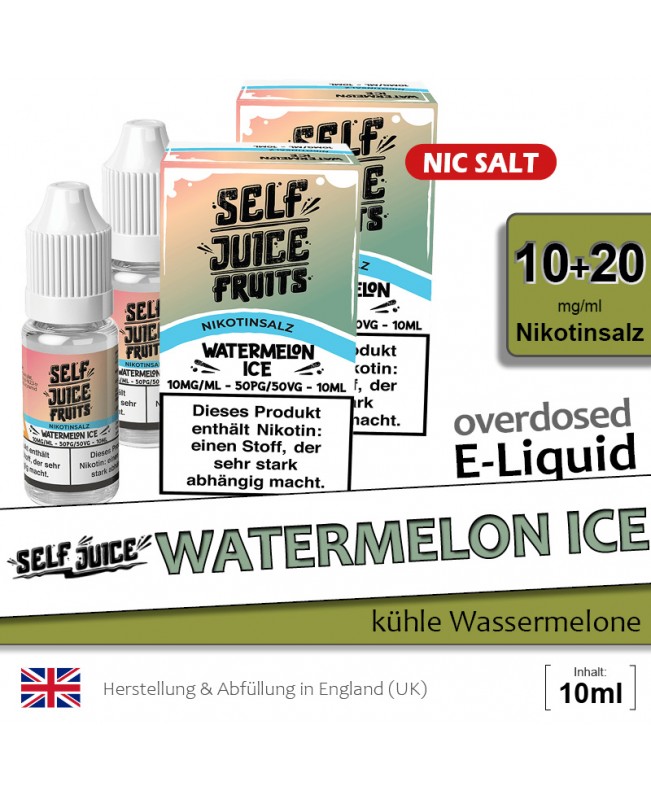 Self Juice Watermelon Ice Liquids
