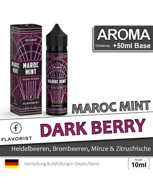 Maroc Mint Dark Berry Flavorist