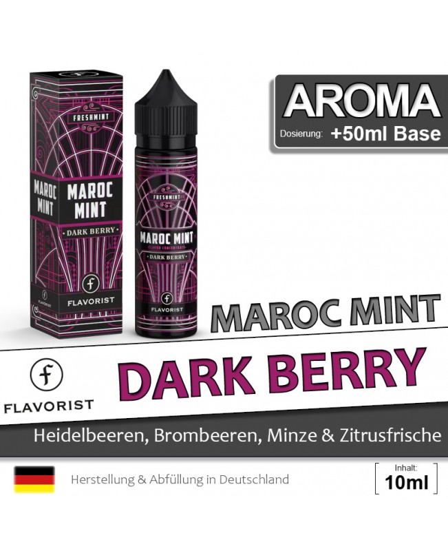 Maroc Mint Dark Berry Flavorist