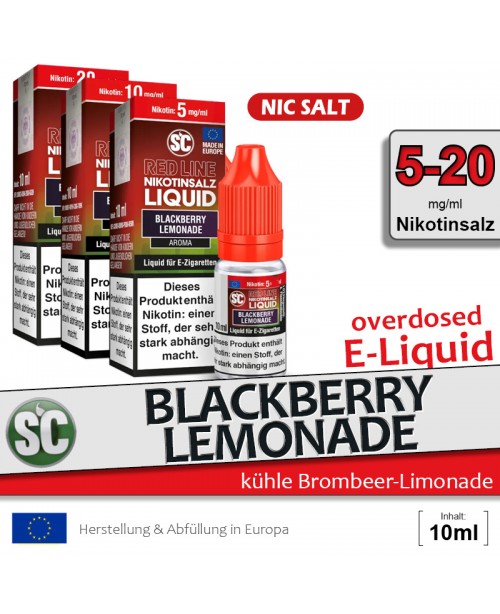SC Red Line Blackberry Lemonade Liquids