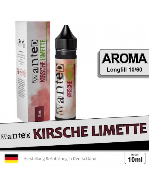 Wanted Aroma Kirsche Limette