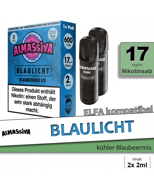ALMASSIVA Pods Blaulicht
