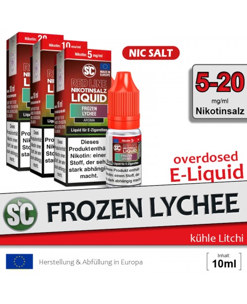 SC Red Line Frozen LycheeLiquids