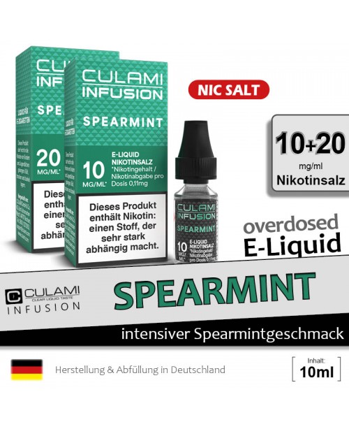 Culami Infusion Spearmint Liquids