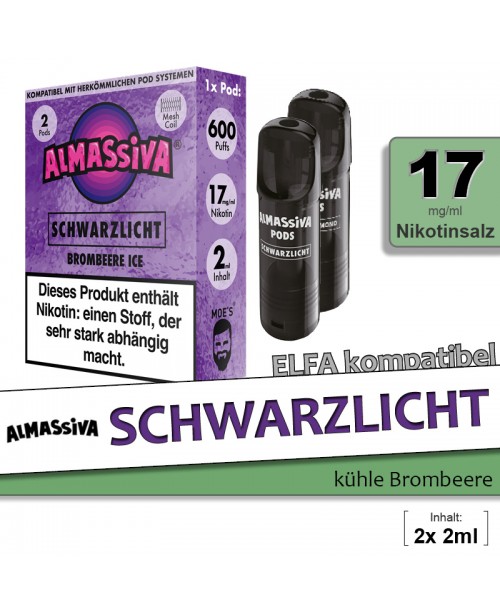 ALMASSIVA Pods Schwarzlicht
