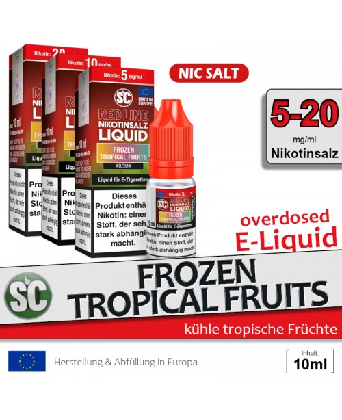 SC Red Line Frozen Tropical Fruits Liquids